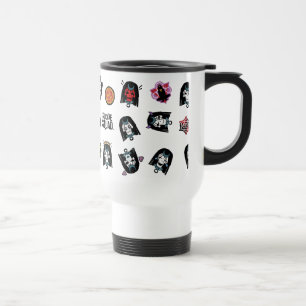 Suicide Squad   Enchantress Emoji Pattern Travel Mug
