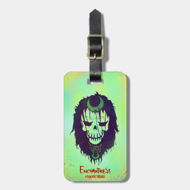 Suicide Squad | Enchantress Head Icon Luggage Tag (Front Vertical)
