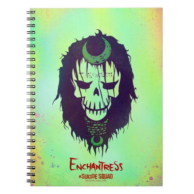 Suicide Squad | Enchantress Head Icon Notebook (Front)