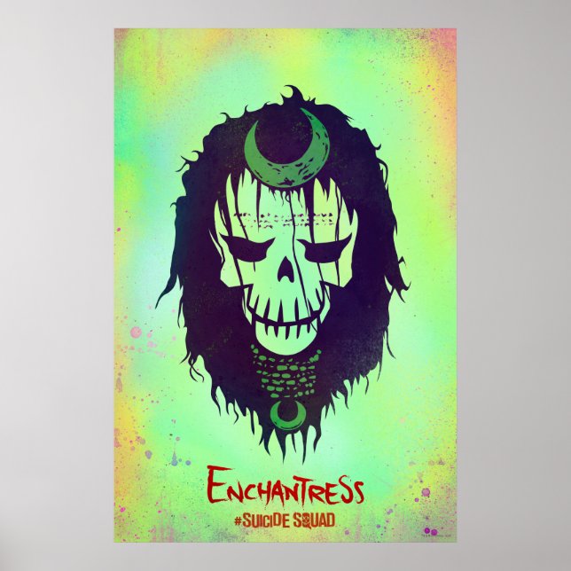 Suicide Squad | Enchantress Head Icon Poster (Front)