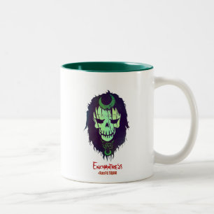 Suicide Squad   Enchantress Head Icon Two-Tone Coffee Mug