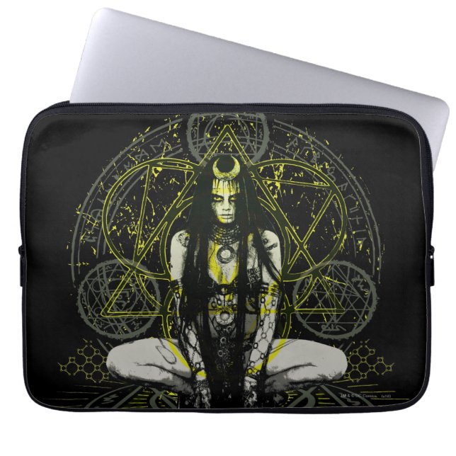 Suicide Squad | Enchantress Magic Circles Laptop Sleeve (Front)
