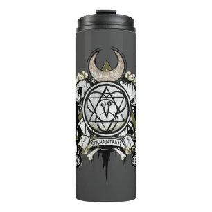 Suicide Squad Enchantress Symbols Tattoo Art Thermal Tumbler