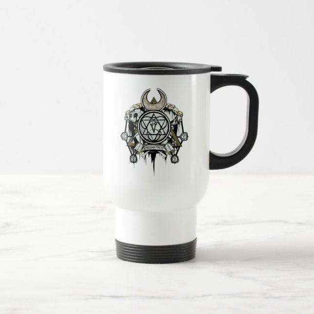 Suicide Squad | Enchantress Symbols Tattoo Art Travel Mug (Right)