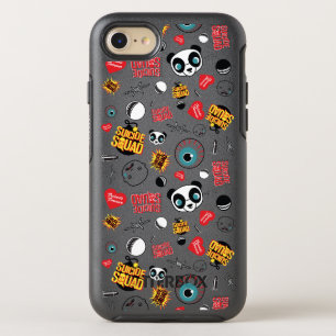 Suicide Squad   Friends Forever Pattern OtterBox Symmetry iPhone 8/7 Case