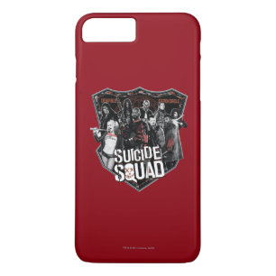 Suicide Squad   Group Badge Photo iPhone 8 Plus/7 Plus Case
