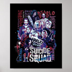 Suicide Squad Group  Poster