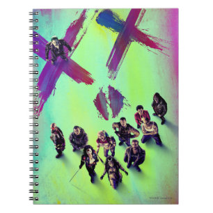 Suicide Squad   Group Poster Notebook