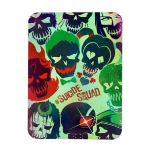 Suicide Squad   Group Toss Magnet