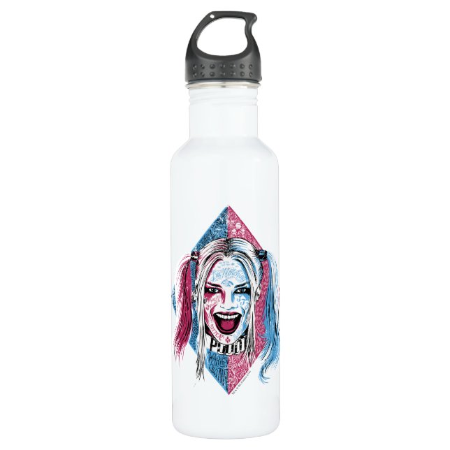 Suicide Squad | Harley Laugh 710 Ml Water Bottle (Front)