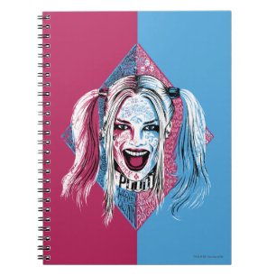 Suicide Squad   Harley Laugh Notebook