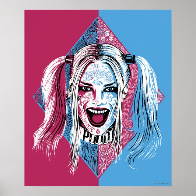 Suicide Squad | Harley Laugh Poster (Front)