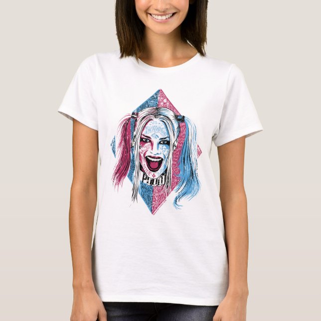 Suicide Squad | Harley Laugh T-Shirt (Front)