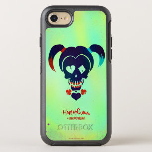 Suicide Squad   Harley Quinn Head Icon OtterBox Symmetry iPhone 8/7 Case