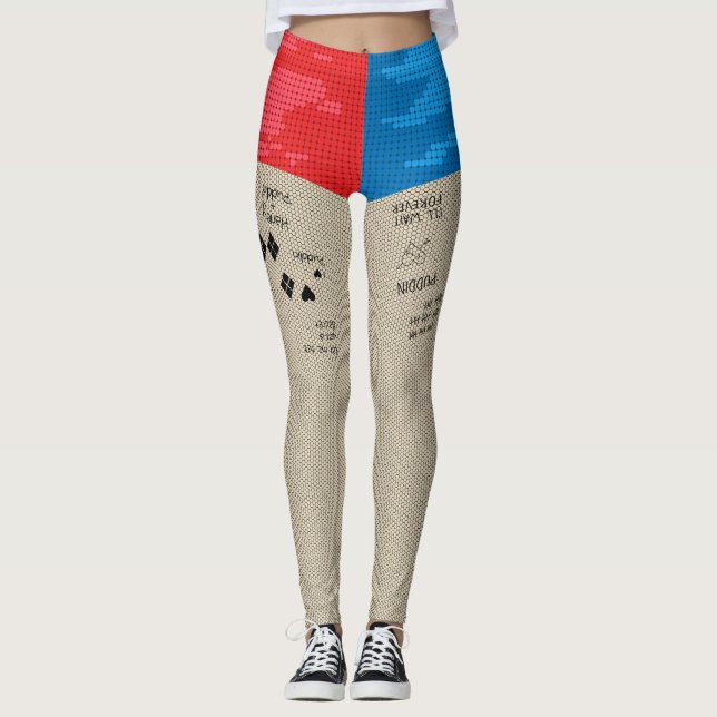 Suicide Squad | Harley Quinn Leggings (Front)