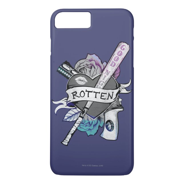 Suicide Squad | Harley Quinn "Rotten" Tattoo Art Case-Mate iPhone Case (Back)