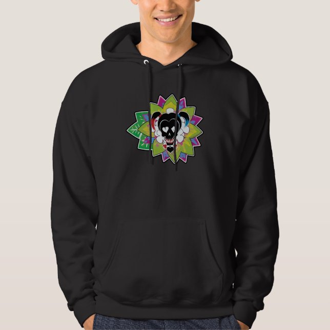 Suicide Squad | Harley Quinn Skull Tattoo Art Hoodie (Front)