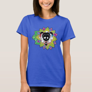 Suicide Squad Harley Quinn Skull Tattoo Art T-Shirt