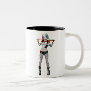 Suicide Squad   Harley Quinn Two-Tone Coffee Mug