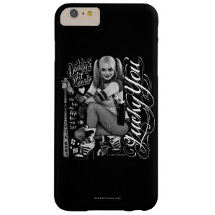 Suicide Squad   Harley Quinn Typography Photo Barely There iPhone 6 Plus Case