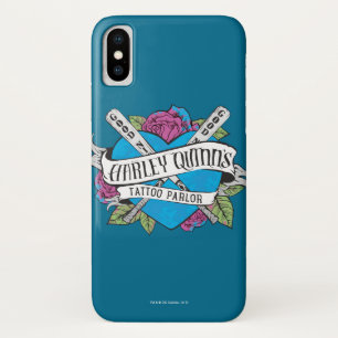 Suicide Squad Harley Quinn's Tattoo Parlour iPhone X Case