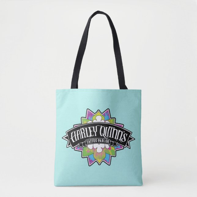 Suicide Squad | Harley Quinn's Tattoo Parlour Lotu Tote Bag (Front)