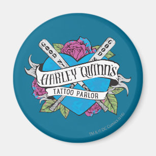 Suicide Squad Harley Quinn's Tattoo Parlour Magnet