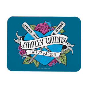 Suicide Squad Harley Quinn's Tattoo Parlour Magnet