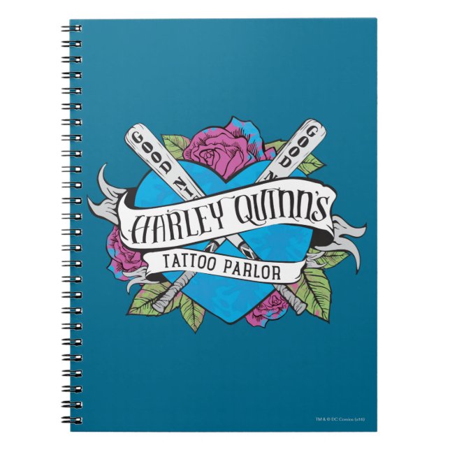 Suicide Squad | Harley Quinn's Tattoo Parlour Notebook (Front)