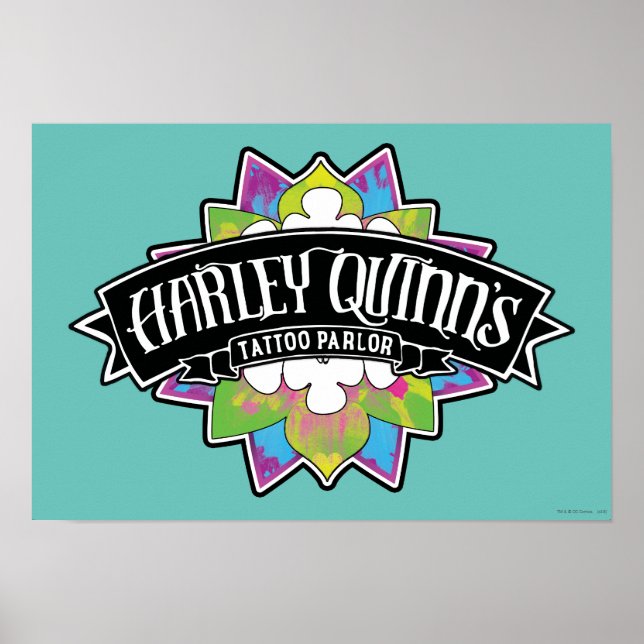 Suicide Squad | Harley Quinn's Tattoo Parlour Poster (Front)