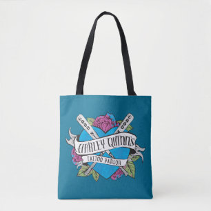Suicide Squad Harley Quinn's Tattoo Parlour Tote Bag