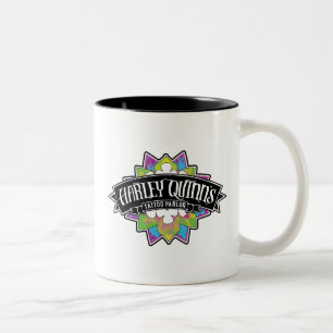 Suicide Squad   Harley Quinn's Tattoo Parlour Two-Tone Coffee Mug