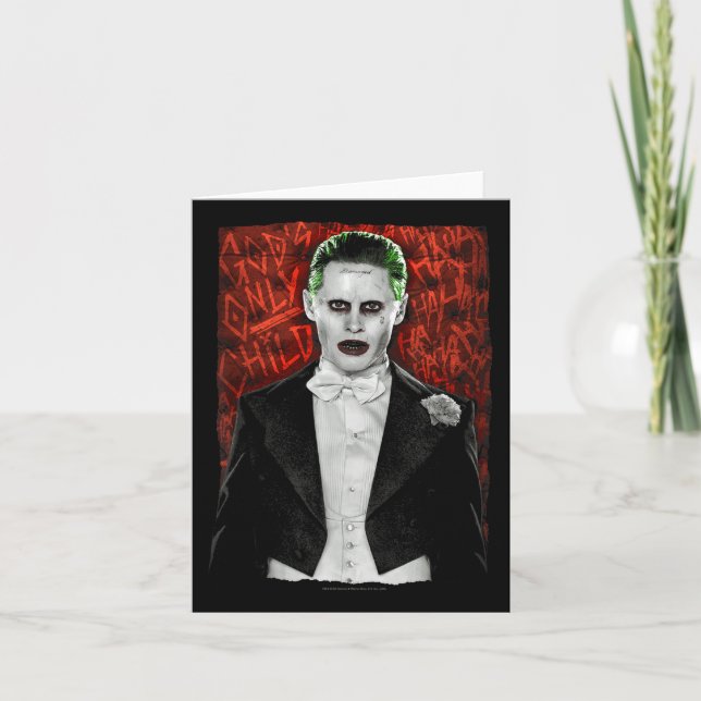Suicide Squad Joker Dressed To Kill  Card (Front)
