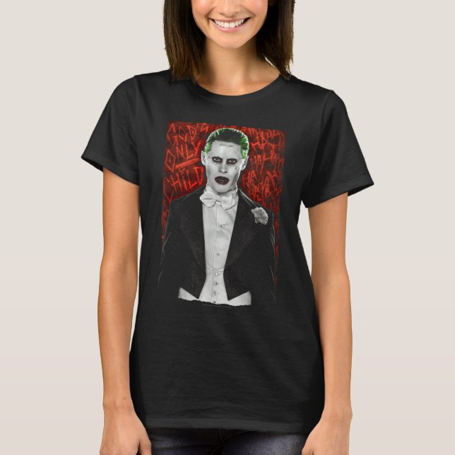 Suicide Squad Joker Dressed To Kill  T-Shirt (Front)
