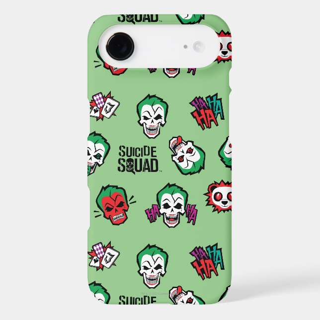 Suicide Squad | Joker Emoji Pattern Case-Mate iPhone Case (Back)