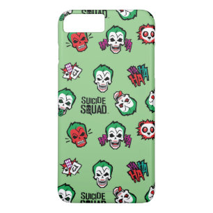 Suicide Squad   Joker Emoji Pattern iPhone 8 Plus/7 Plus Case