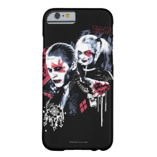 Suicide Squad   Joker & Harley Painted Graffiti Barely There iPhone 6 Case