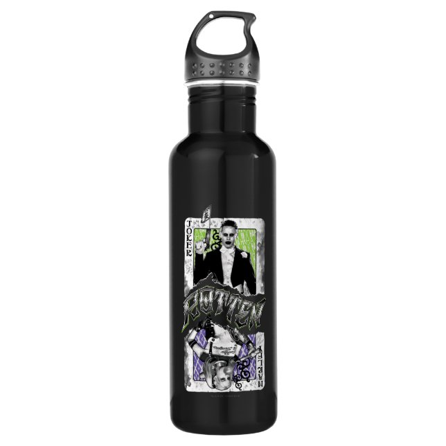Suicide Squad | Joker & Harley Rotten 710 Ml Water Bottle (Front)