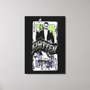 Suicide Squad   Joker & Harley Rotten Canvas Print