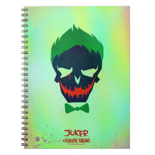 Suicide Squad   Joker Head Icon Notebook