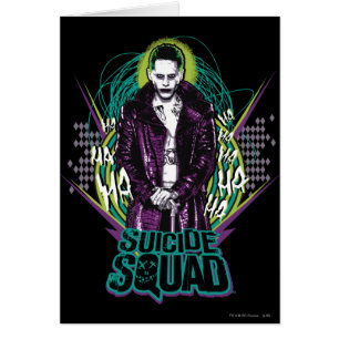 Suicide Squad   Joker Retro Rock Graphic