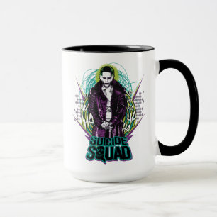 Suicide Squad Joker Retro Rock Graphic Mug