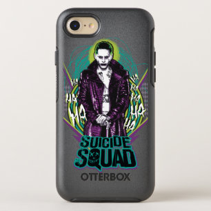 Suicide Squad   Joker Retro Rock Graphic OtterBox Symmetry iPhone 8/7 Case