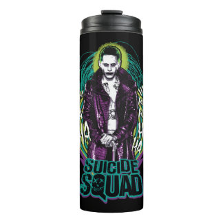 Suicide Squad | Joker Retro Rock Graphic Thermal Tumbler