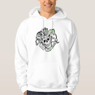 Suicide Squad   Joker Skull "All In" Tattoo Art Hoodie