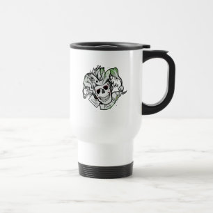 Suicide Squad   Joker Skull "All In" Tattoo Art Travel Mug