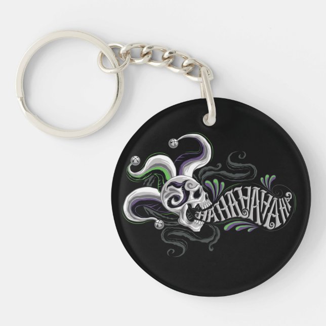 Suicide Squad | Joker Skull - Haha Key Ring (Front)