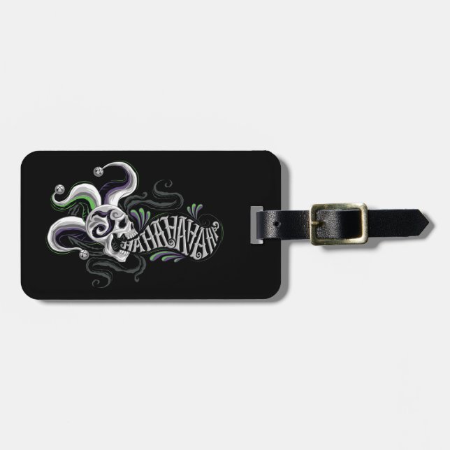 Suicide Squad | Joker Skull - Haha Luggage Tag (Front Horizontal)