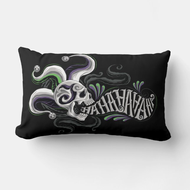 Suicide Squad | Joker Skull - Haha Lumbar Cushion (Front)