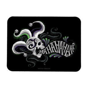 Suicide Squad   Joker Skull - Haha Magnet